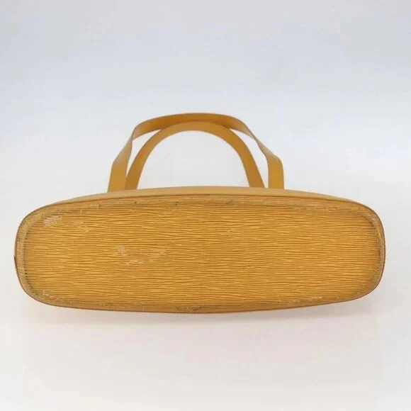 LOUIS VUITTON Epi Lussac Shoulder Bag Yellow M52289 LV Auth 159707